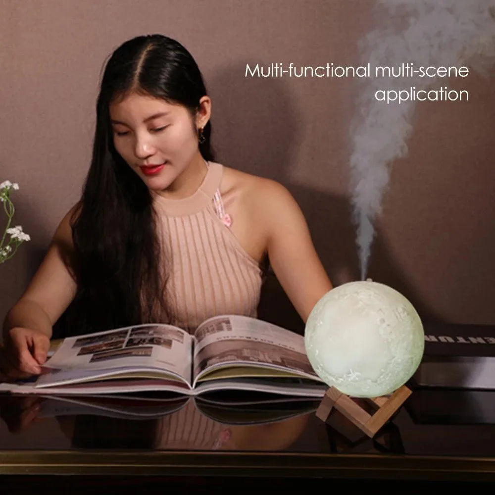 3D Moon Lamp - Humidifier